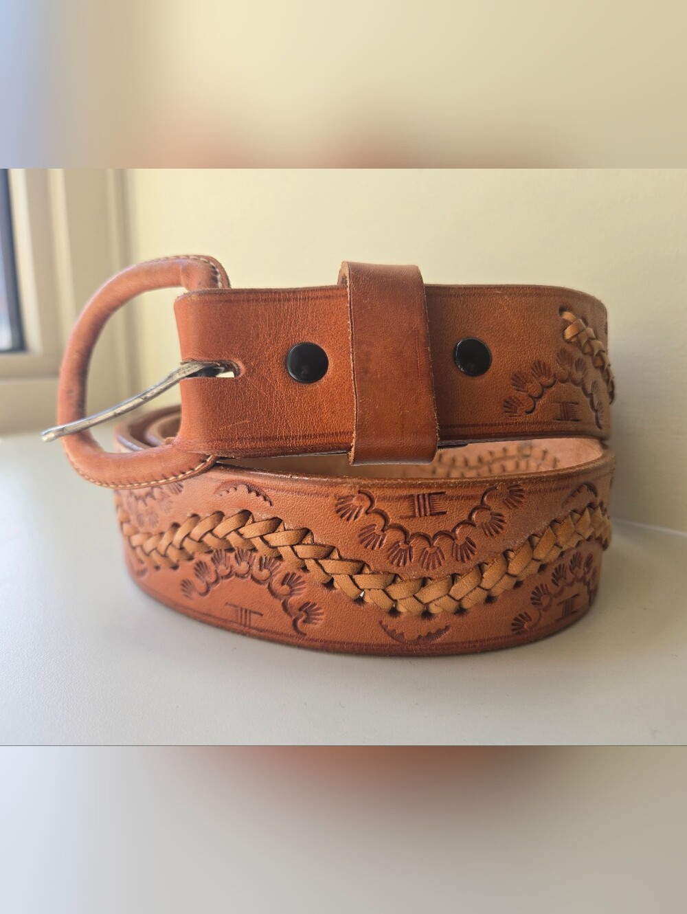 Vintage Leather Belt
